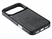 Alcanside Alcantara iPhone 17 Pro Max hoesje MagSafe Back Case - Space Grey