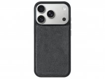Alcanside Alcantara iPhone 17 Pro Max hoesje MagSafe Back Case - Space Grey