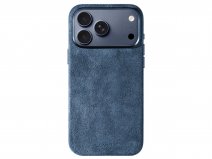 Alcanside Alcantara iPhone 17 Pro Max hoesje MagSafe Case - Ocean Blue