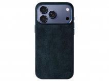Alcanside Alcantara iPhone 17 Pro Max hoesje MagSafe Case - Navy Blue
