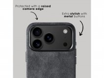 Alcanside Alcantara iPhone 17 Pro Max hoesje MagSafe Case - Space Grey