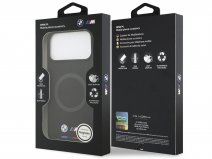 BMW M iPhone 17 Pro Max hoesje - Magsafe Ring Liquid Silicon Case