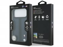 BMW M iPhone 17 Pro Max hoesje - Perforated PU Case met MagSafe Blauw