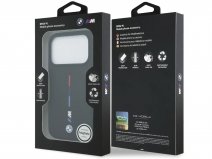 BMW M iPhone 17 Pro Max hoesje - Tricolor Liquid Silicon MagSafe Case