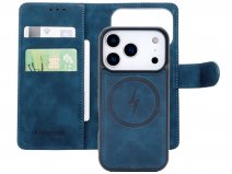 CaseMania 2in1 Bookcase MagSafe Donkerblauw - iPhone 17 Pro Max Hoesje