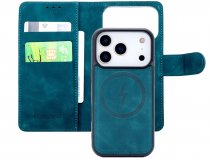 CaseMania 2in1 Bookcase MagSafe Groen - iPhone 17 Pro Max Hoesje