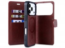 CaseMania Fine 2in1 Bookcase MagSafe Rood - iPhone 17 Pro Max Hoesje