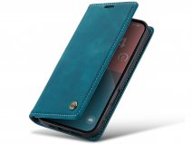 CaseMania Vintage Slim Bookcase Groen - iPhone 17 Pro Max hoesje