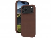 dbramante1928 Roskilde Leather Case Dark Tan - Leren iPhone 17 Pro Max hoesje