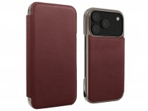 Greenwich Blake Leather Folio Fireglow Red - iPhone 17 Pro Max Hoesje