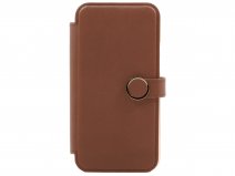 Greenwich Oxford Leather Folio Saddle Tan - iPhone 17 Pro Max Hoesje