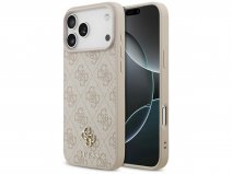 Guess 4G Monogram MagSafe Case Roze - iPhone 17 Pro Max hoesje