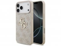 Guess Big 4G Monogram iPhone 17 Pro Max hoesje MagSafe Case Roze