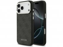 Guess Classic Monogram MagSafe Case Grijs - iPhone 17 Pro Max hoesje