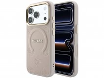 Guess Peony MagSafe Case Roze - iPhone 17 Pro Max hoesje