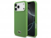Lacoste Petit Piqué MagSafe Case Groen - iPhone 17 Pro Max hoesje