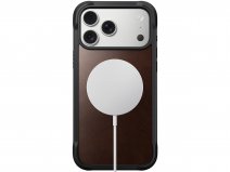 Nomad Horween Rugged Leather Case Bruin - iPhone 17 Pro Max hoesje