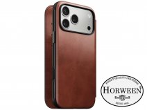 Nomad Horween Modern Leather Folio Cognac - iPhone 17 Pro Max hoesje