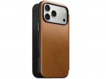 Nomad Modern Leather Folio Cognac - iPhone 17 Pro Max hoesje