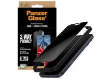 PanzerGlass iPhone 17 Pro Max Privacy Screen Protector Ultra Wide Fit met EasyAligner