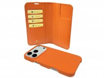 Piel Frama 2in1 Premium Leather Case Orange - iPhone 17 Pro Max hoesje