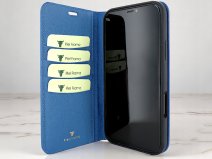 Piel Frama Premium Leather Book Blauw - iPhone 17 Pro Max hoesje