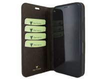 Piel Frama Premium Leather Book Bruin Lizard - iPhone 17 Pro Max hoesje