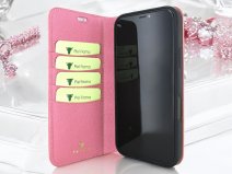 Piel Frama Premium Leather Book Roze - iPhone 17 Pro Max hoesje