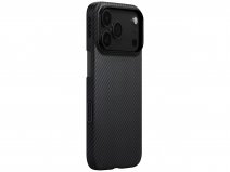 Pitaka Ultra Slim iPhone 17 Pro Max hoesje - Carbon Fiber MagSafe Back Case 1mm Dun