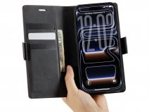 Solidenz 2-in-1 Bookcase MagSafe Zwart - iPhone 17 Pro Max Hoesje