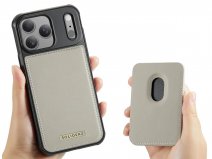 Solidenz iPhone 17 Pro Max Hoesje - Back Case met MagSafe Wallet Beige