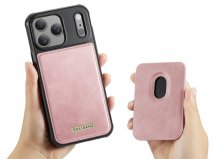 Solidenz iPhone 17 Pro Max Hoesje - Back Case met MagSafe Wallet Roze