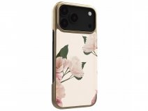 Ted Baker Flower Placement Mirror Folio Case - iPhone 17 Pro Max Hoesje