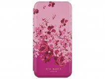 Ted Baker Scattered Flowers Mirror Folio Case - iPhone 17 Pro Max Hoesje