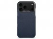 Vaja V-Mag Leather Case Donkerblauw - iPhone 17 Pro Max