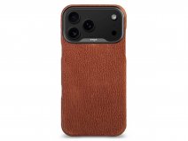 Vaja V-Mag Grip Leather Case MagSafe Parma Clove - iPhone 17 Pro Max Hoesje Leer