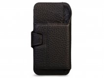 Vaja V-Mag Wallet Wrap Zwart - iPhone 17 Pro Max Omslag met Pashouder