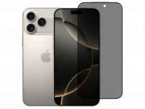 iPhone 17 Pro Max Privacy Screenprotector Glas Edge to Edge Full Cover