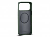 Woolnut Leather Case Groen - iPhone 17 Pro Max hoesje