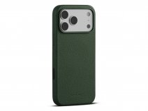 Woolnut Leather Case Groen - iPhone 17 Pro Max hoesje