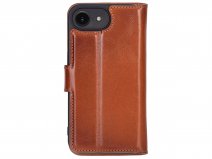 Solidenz Top Grain Wallet Burned Cognac - iPhone 17e / 16e Hoesje Leer