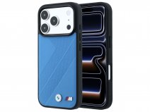 BMW M iPhone 18 Pro/17 Pro hoesje - Tracks Magsafe Case Lichtblauw