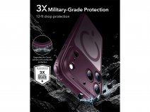 ESR Classic Hybrid Case Bordeauxrood - iPhone 18 Pro/17 Pro hoesje