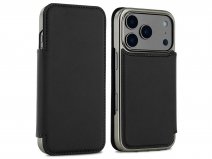 Greenwich Blake Leather Folio Beluga Black - iPhone 18 Pro Hoesje