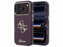 Guess Big 4G Case Burgundy - iPhone 18 Pro/17 Pro hoesje