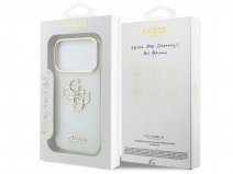 Guess Big 4G Case Wit - iPhone 18 Pro/17 Pro hoesje