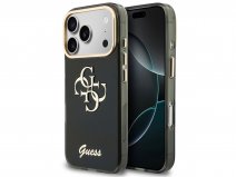 Guess Big 4G Case Zwart - iPhone 18 Pro/17 Pro hoesje