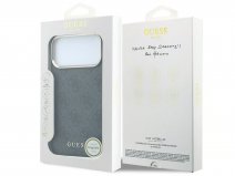 Guess Classic Monogram MagSafe Case Grijs - iPhone 18 Pro/17 Pro hoesje