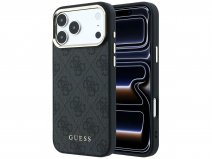 Guess Classic Monogram MagSafe Case Grijs - iPhone 18 Pro/17 Pro hoesje