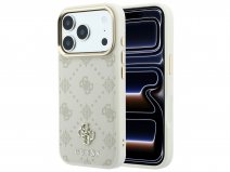 Guess Peony Print MagSafe Case Beige - iPhone 18 Pro/17 Pro hoesje